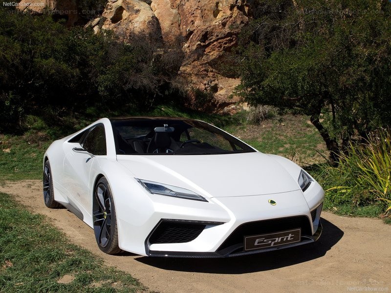 White Lotus Esprit concept car