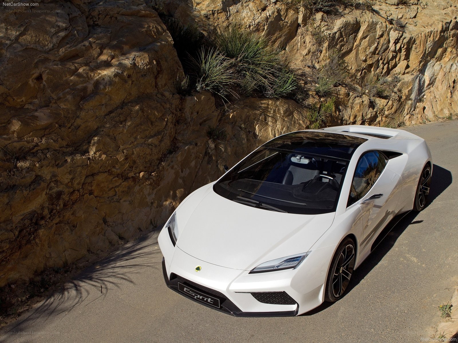 White Lotus Esprit concept car