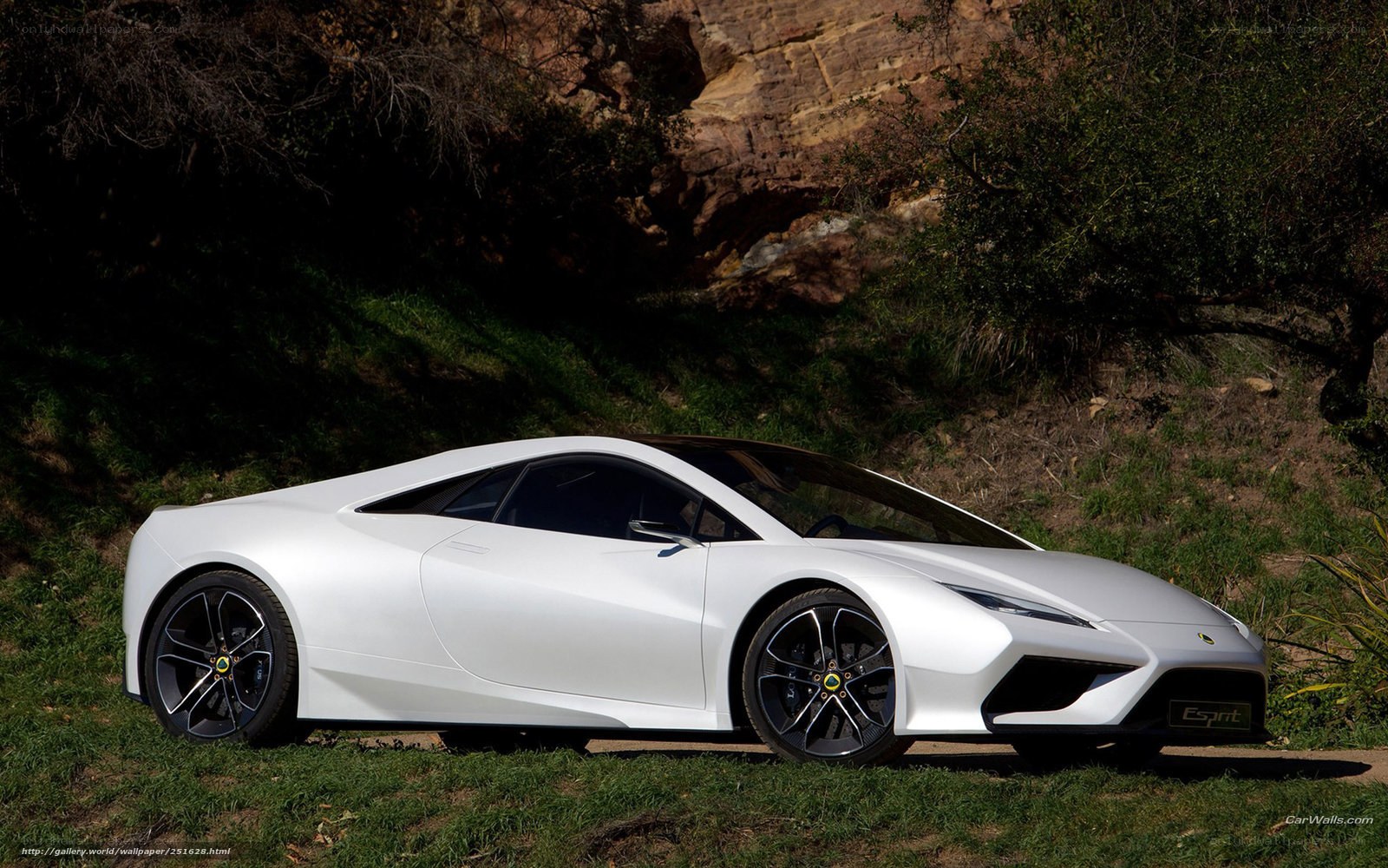 White Lotus Esprit concept car