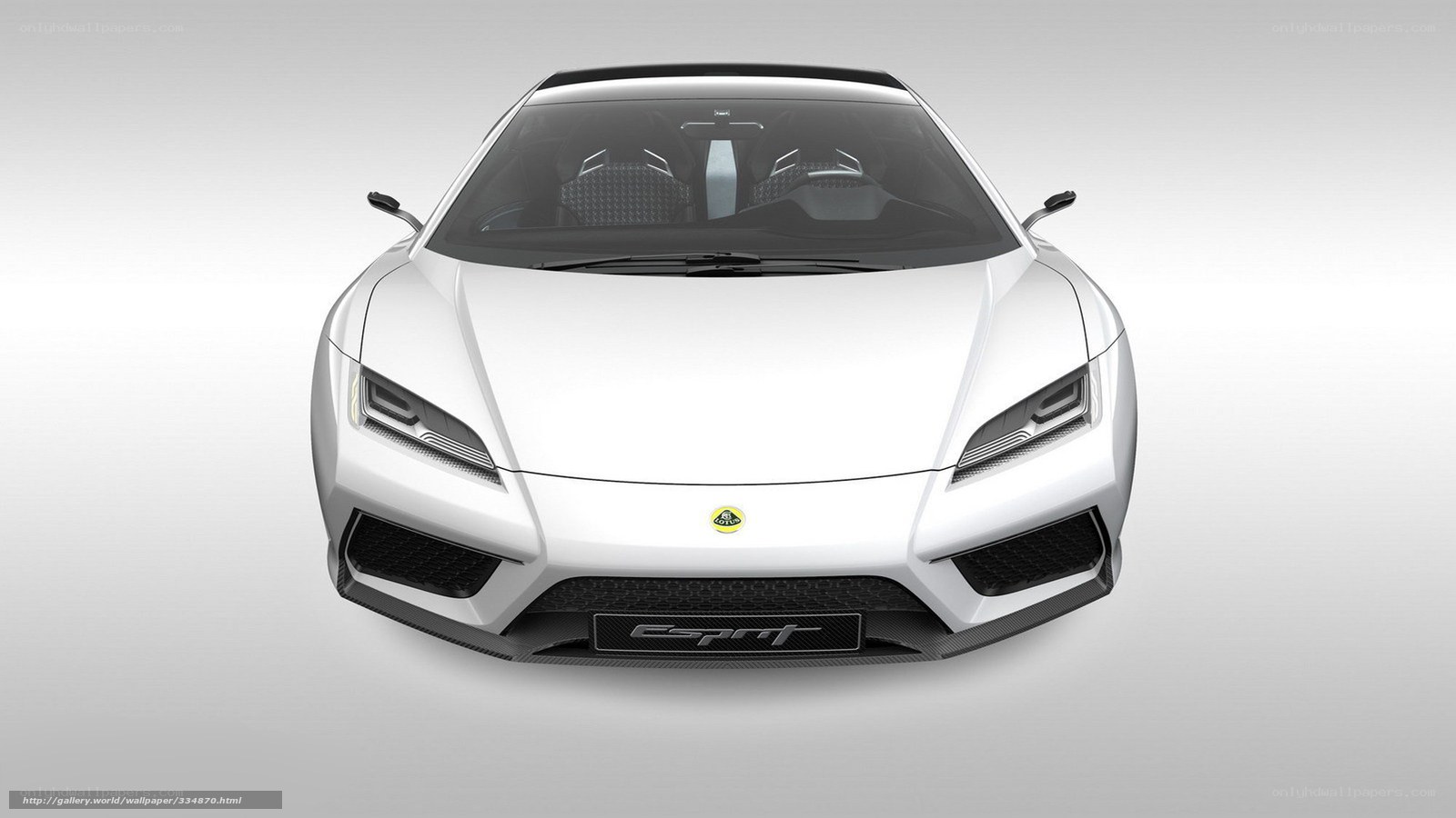 White Lotus Esprit sports car