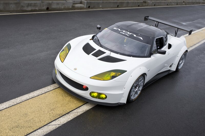 White Lotus Evora GT race car