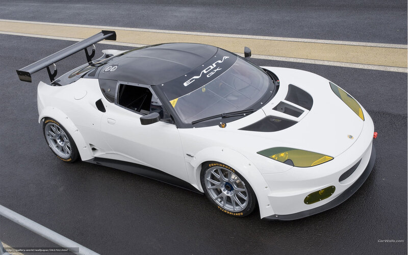 White Lotus Evora GT4 race car