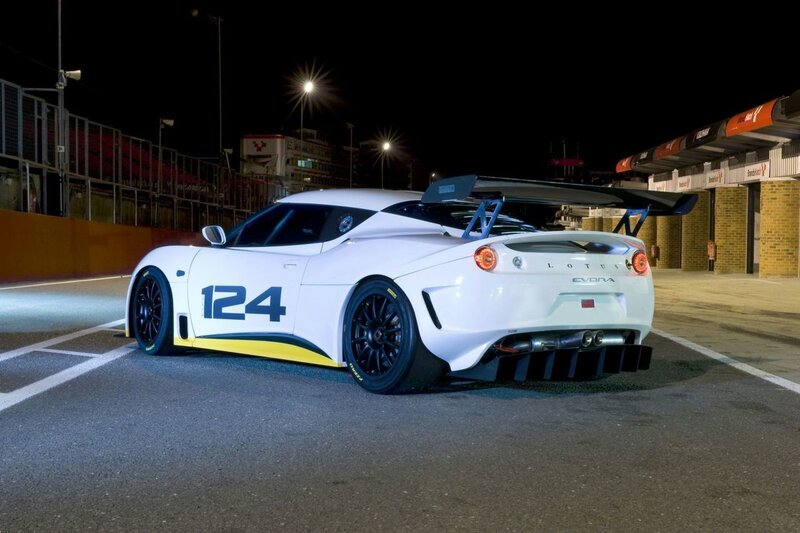 White Lotus Evora race car
