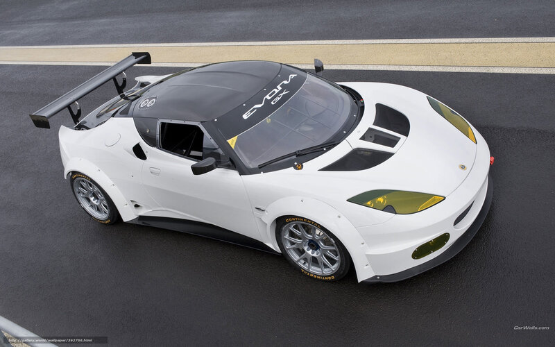 white lotus evora race car