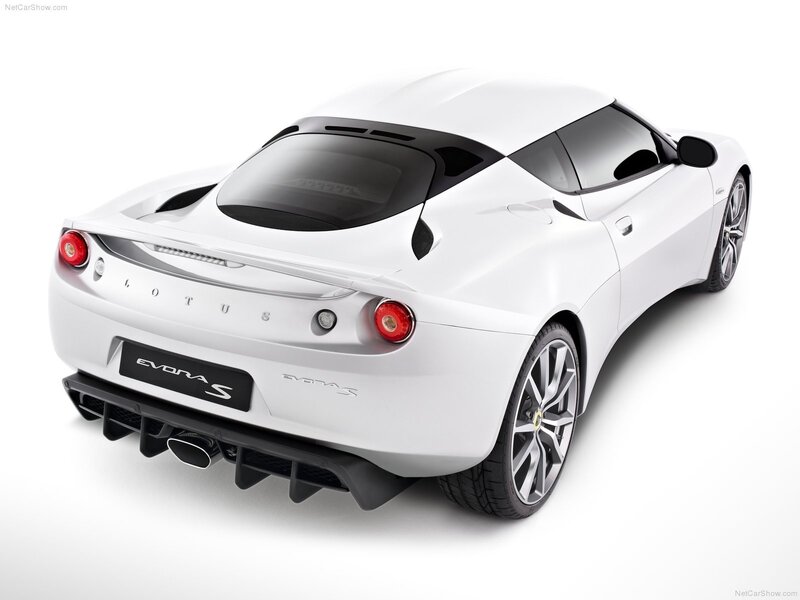 White Lotus Evora S rear view