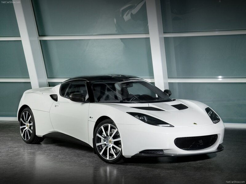White Lotus Evora sports car