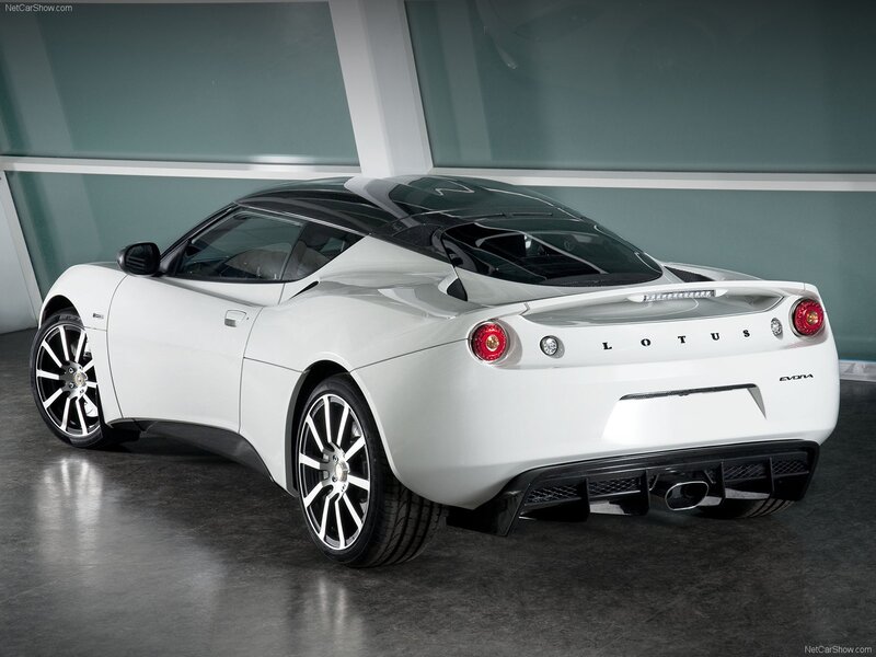 White Lotus Evora sports car