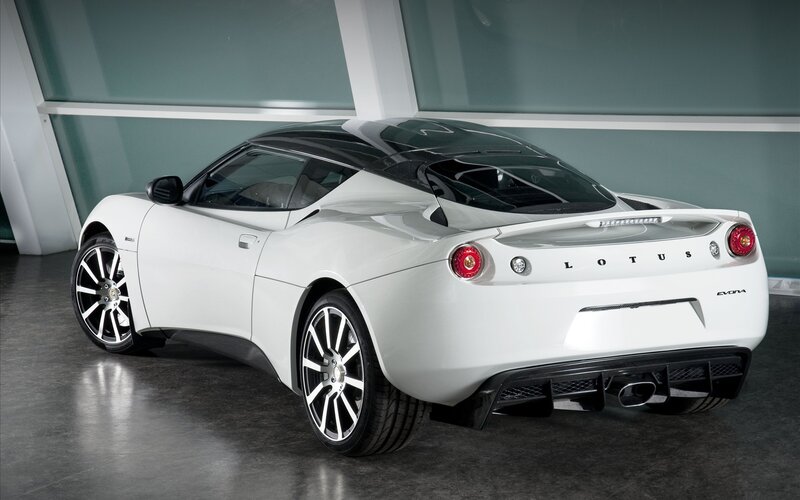 White Lotus Evora sports car