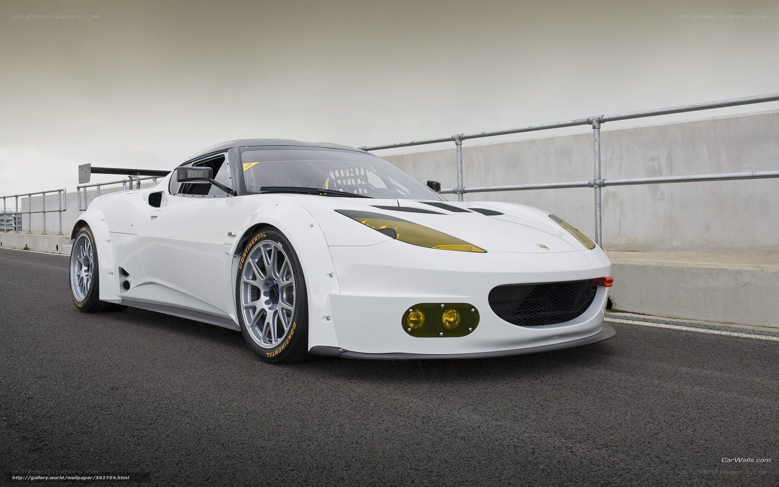 white lotus race car