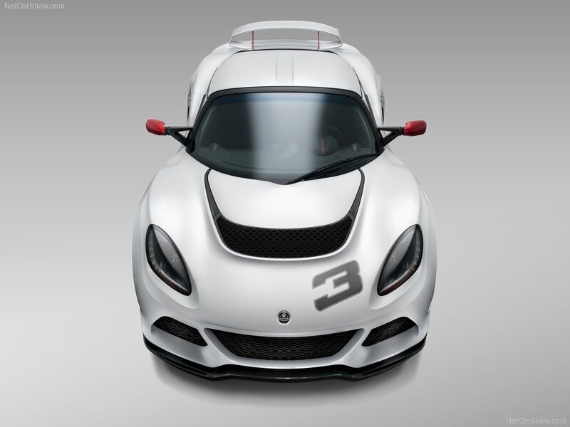 white lotus sports car