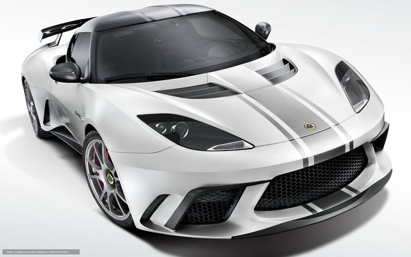 White Lotus sports car