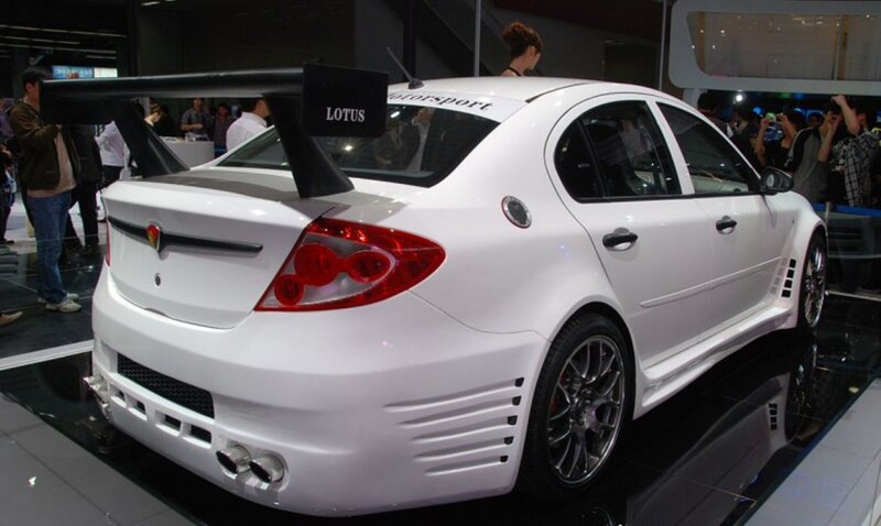 white lotus sports car