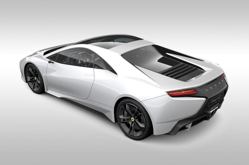 White Lotus Sports Car — Modern