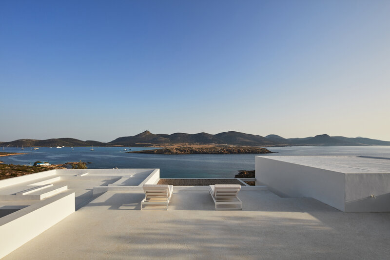 White Lounge Chairs — Serene