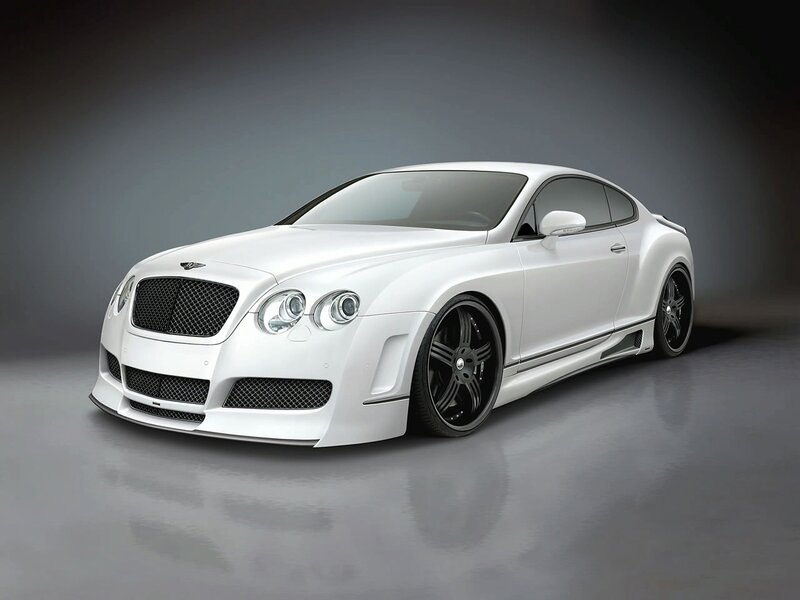 White Luxury Coupe — Dramatic, Photograph