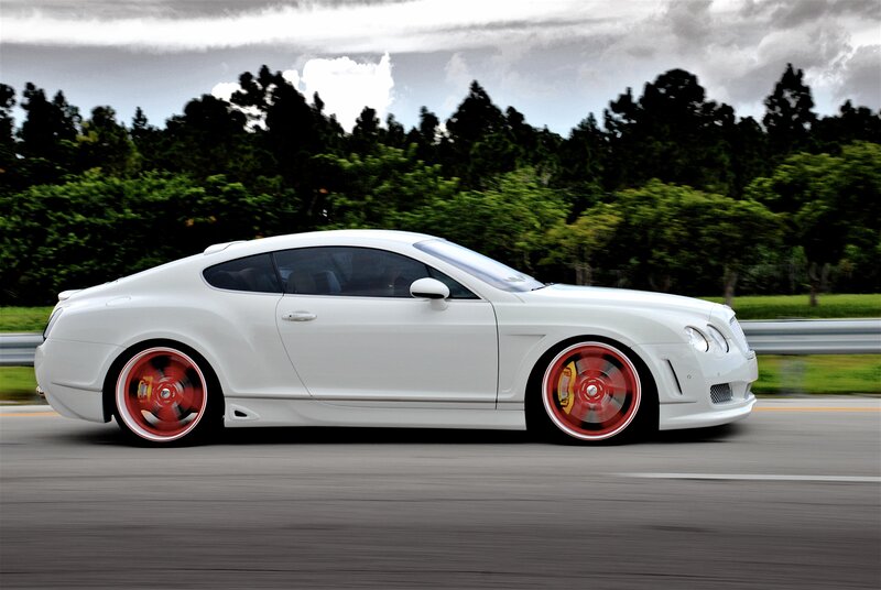 White Luxury Coupe — Dynamic, Afternoon, Photograph