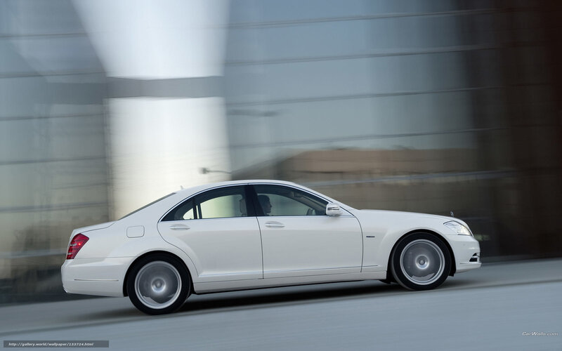White Luxury Sedan — Dynamic