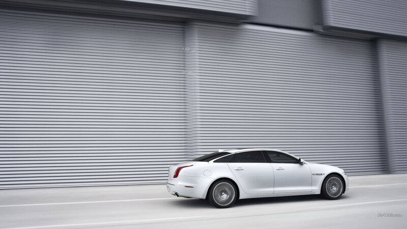 White Luxury Sedan — Modern