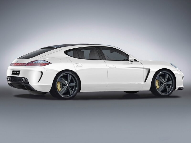 white luxury sports car