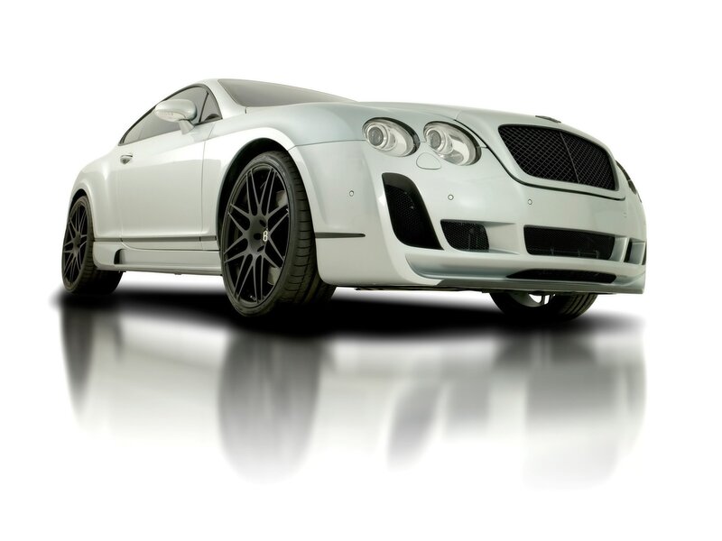 white luxury sports car