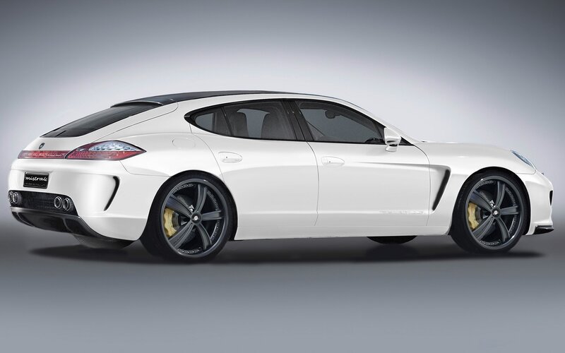 white luxury sports car