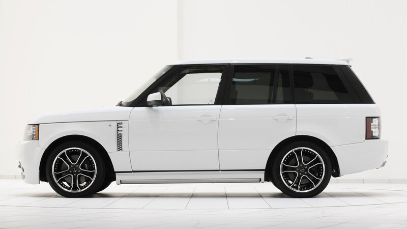 White Luxury SUV — Neutral
