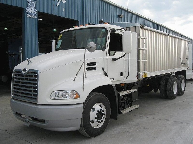 White Mack Truck — Neutral, Afternoon