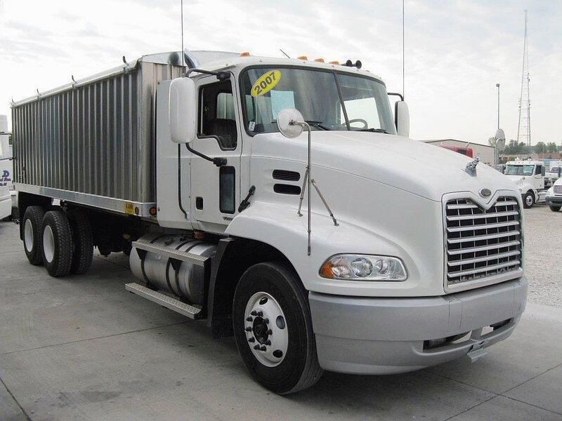 White Mack Truck — Neutral