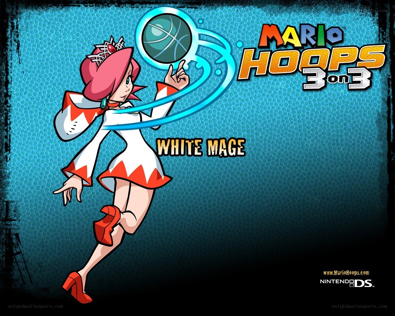 White Mage in Mario Hoops