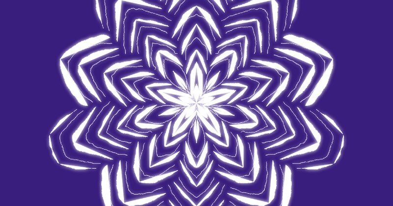 White Mandala Pattern
