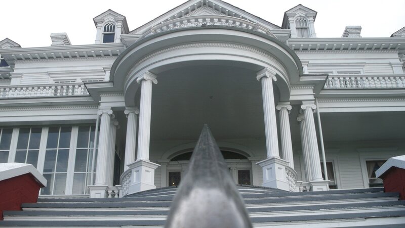 White Mansion Facade