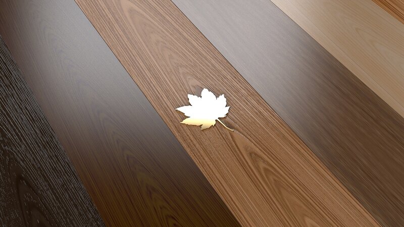 White Maple Leaf — Brown