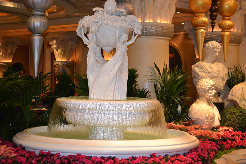 White Marble Fountain