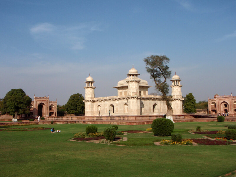White Marble Mausoleum — Green