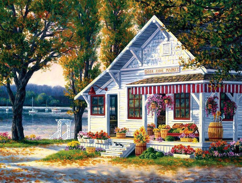 White Market Building — Serene