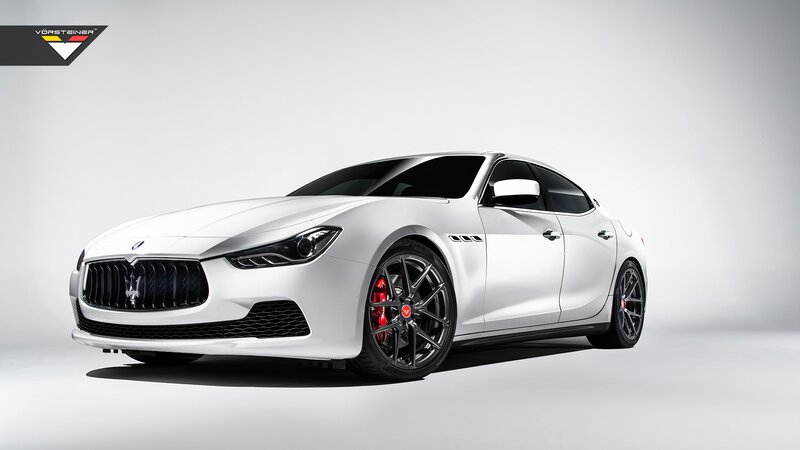 White Maserati Sedan — Neutral