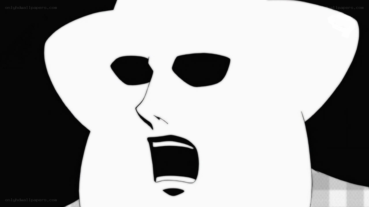 white mask character