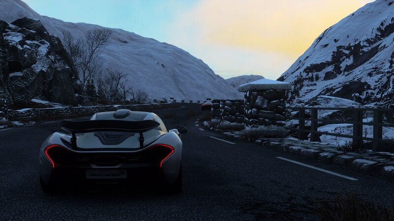 White Mclaren Car