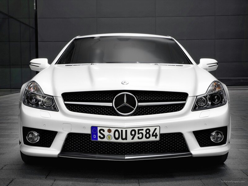 White Mercedes-benz Car — Dramatic, Photograph, License Plate, Grille