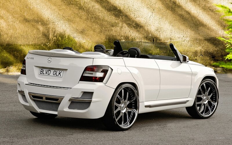 white mercedes-benz convertible