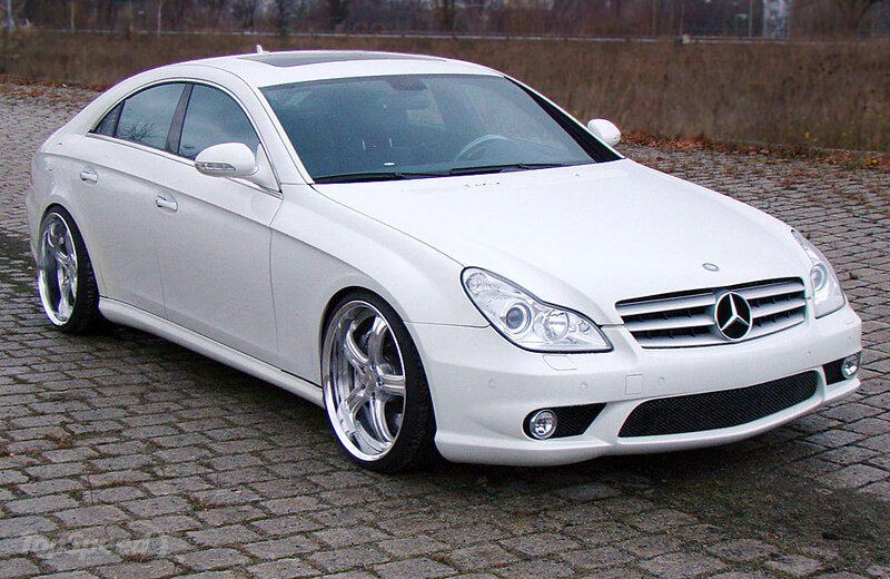 White Mercedes-benz Coupe — Calm