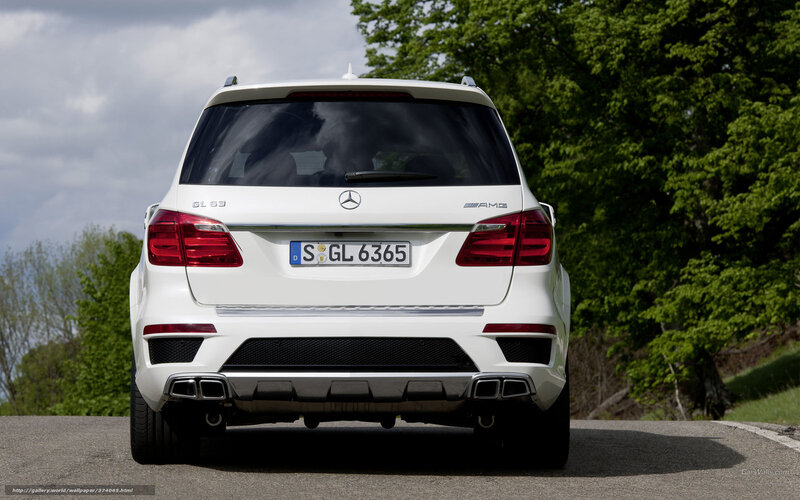 white mercedes-benz gl63 amg