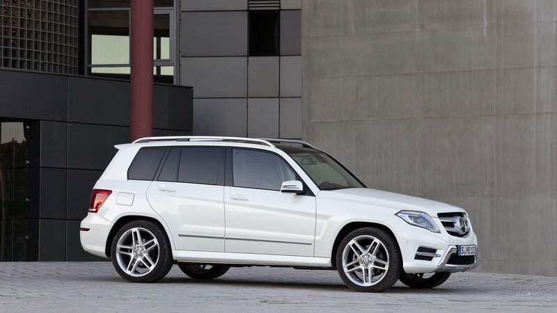 White Mercedes-benz Glk — Neutral