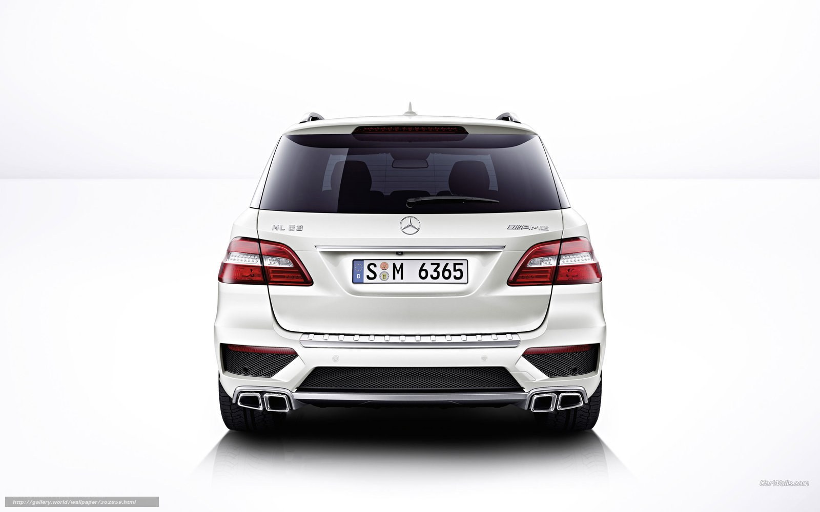 white mercedes-benz ml 63 amg