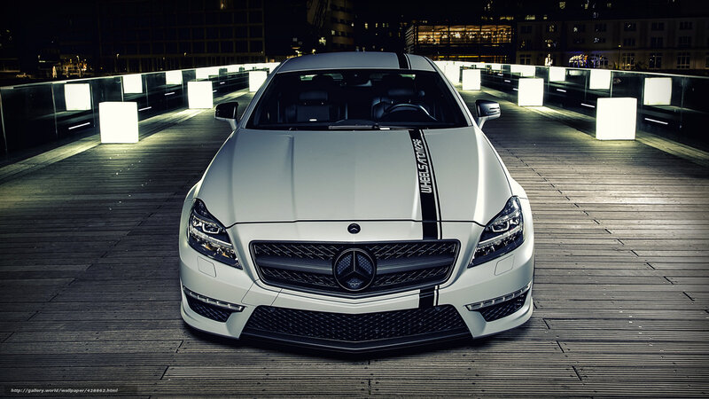 white mercedes-benz on wooden bridge