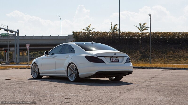 White Mercedes-benz Sedan — Calm, Afternoon, Photograph