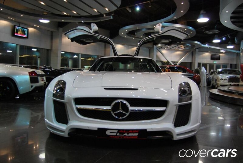 White Mercedes-benz Sports Car — Modern