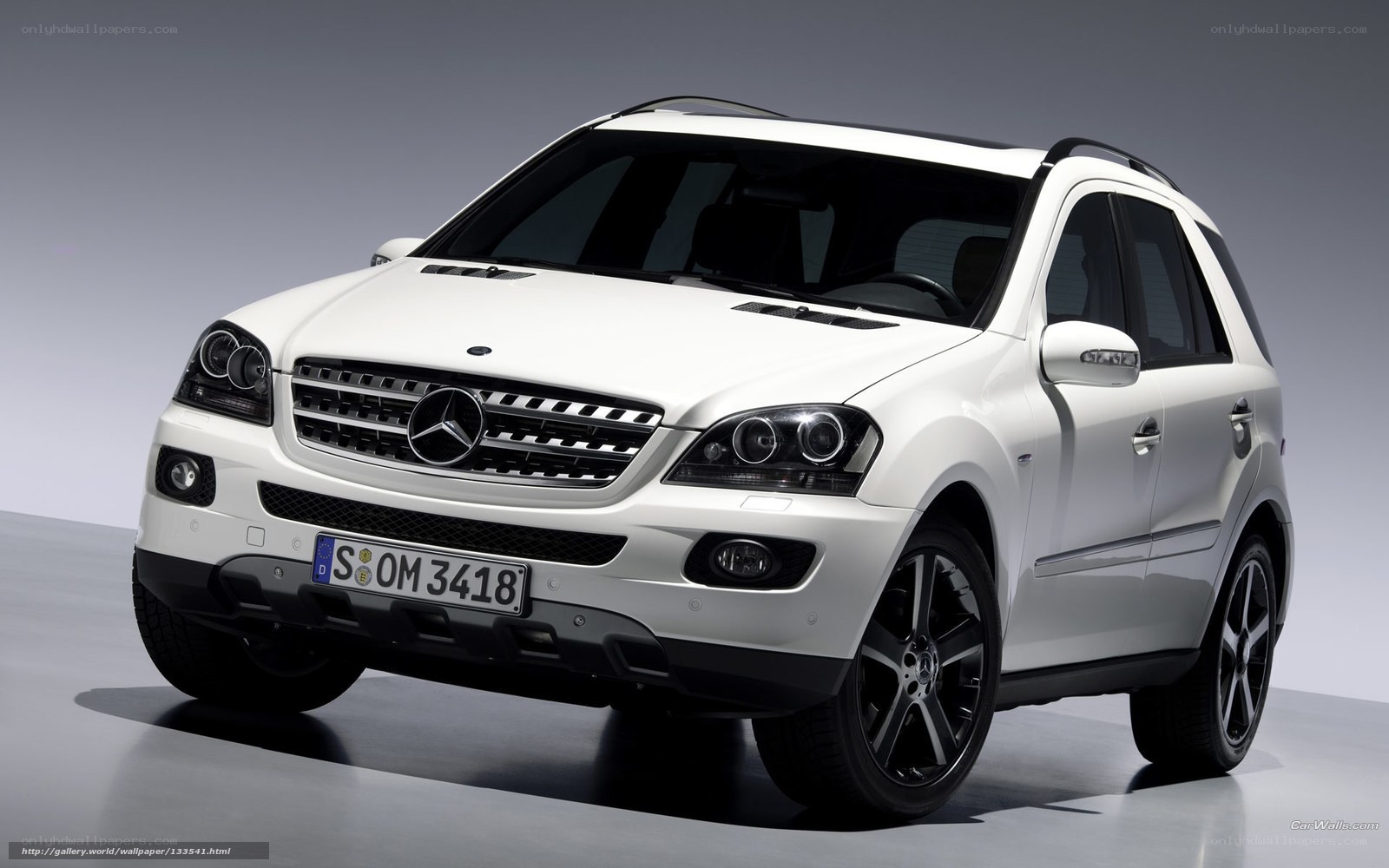 white mercedes-benz suv