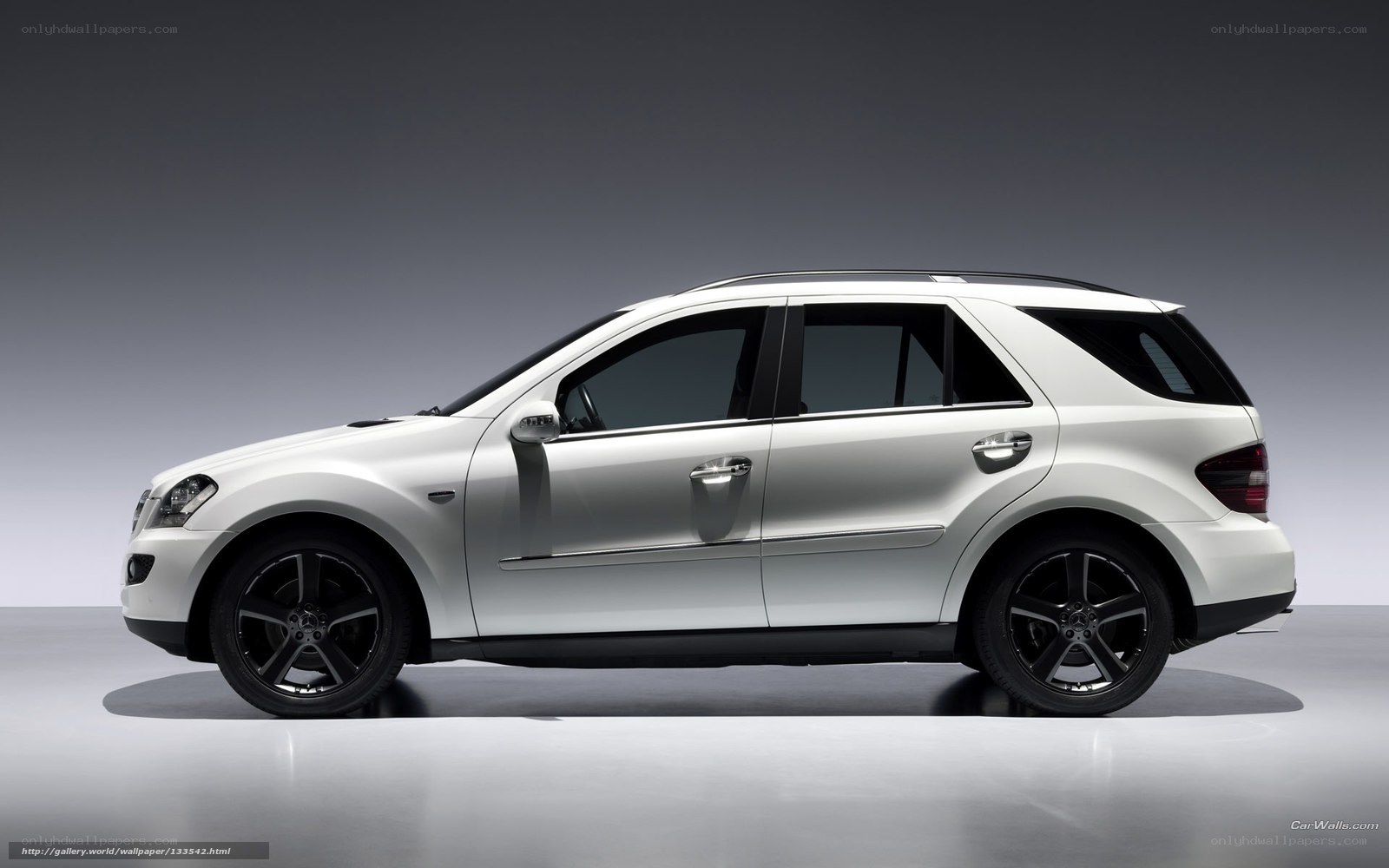 white mercedes-benz suv