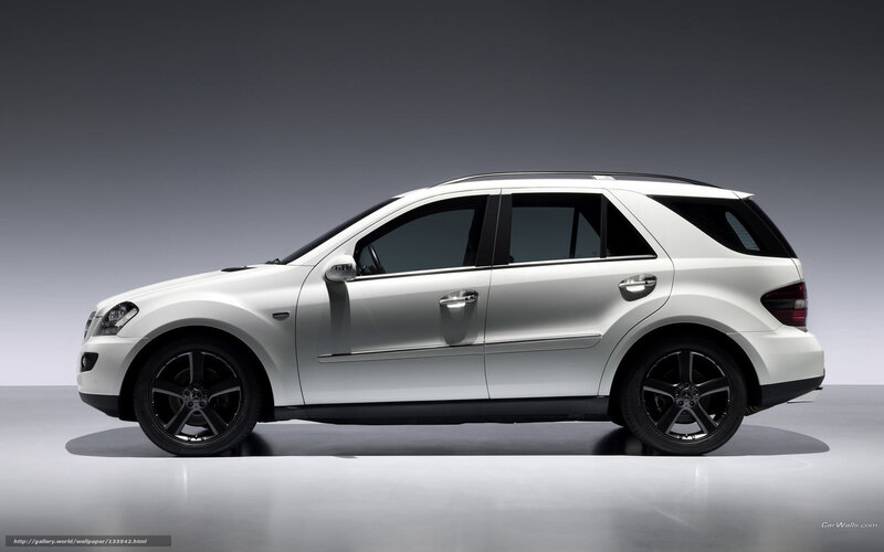 White Mercedes-benz Suv — Dramatic